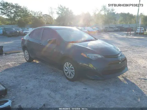 2019 Toyota Corolla Le VIN 5YFBURHE8KP938273 фото 2