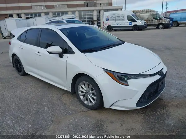5YFBPRBE0LP138553 — 2020 Toyota Corolla, Град (Hail), фото до ремонта