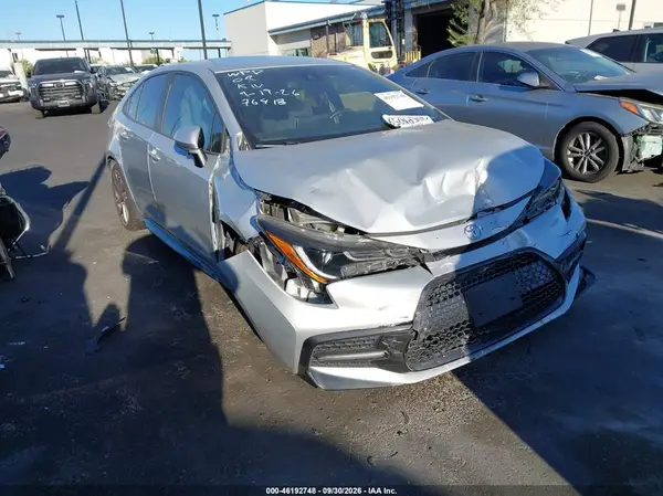 5YFS4RCE8LP016854 — 2020 Toyota Corolla, Передняя часть (Front End), фото до ремонта