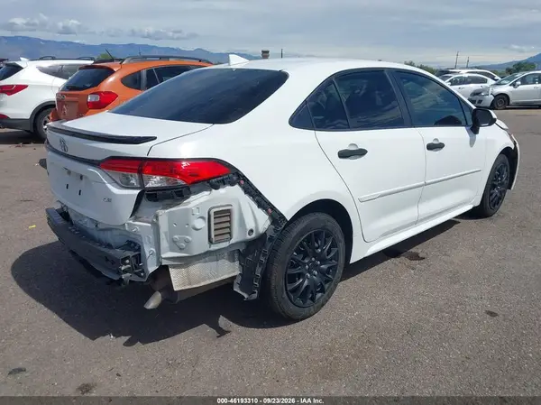JTDEPRAE4LJ077789 — 2020 Toyota Corolla, фото 4 с аукциона IAAI 14.10.2026, Задняя часть слева