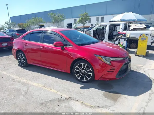 5YFEPRAE9LP082966 — 2020 Toyota Corolla, Передняя часть слева (Left Front), фото до ремонта