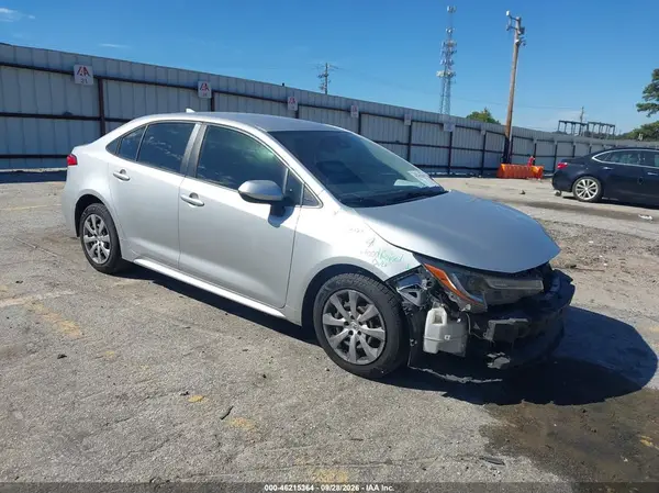 JTDEPRAE6LJ002320 — 2020 Toyota Corolla, Передняя часть (Front End), фото до ремонта