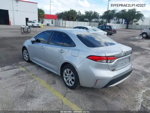 2020 Toyota Corolla Le VIN 5YFEPRAE2LP142327 фото 3