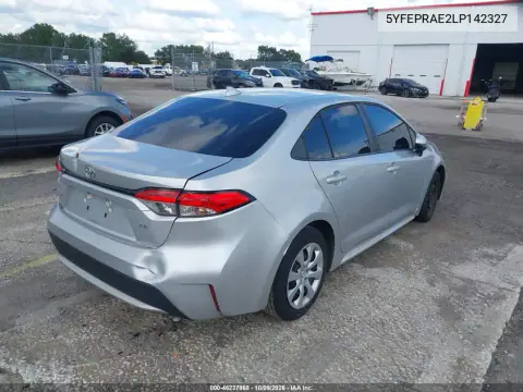 2020 Toyota Corolla Le VIN 5YFEPRAE2LP142327 фото 4