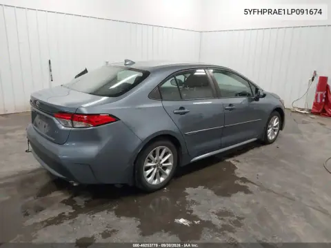 2020 Toyota Corolla Le VIN 5YFHPRAE1LP091674 фото 5