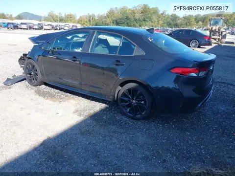 2020 Toyota Corolla Se Nightshade Edition VIN 5YFS4RCEXLP055817 фото 3
