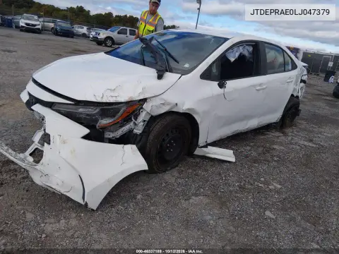 JTDEPRAE0LJ047379 — 2020 Toyota Corolla, Повреждения со всех сторон, фото до ремонта
