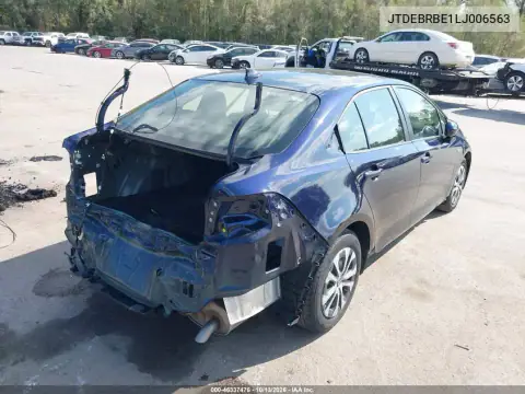 2020 Toyota Corolla Hybrid Le VIN JTDEBRBE1LJ006563 фото 5