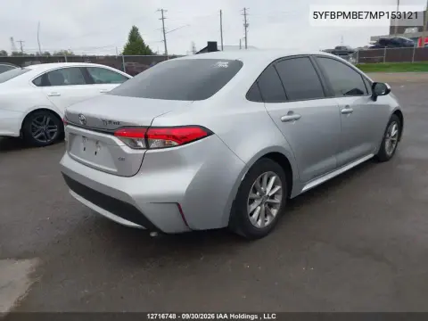 2021 Toyota Corolla Le VIN 5YFBPMBE7MP153121 фото 5