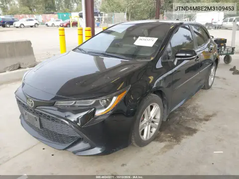 2021 Toyota Corolla Se VIN JTND4MBE2M3109453 фото 2