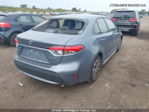 2022 Toyota Corolla VIN JTDBAMDE9N3000166 фото 5
