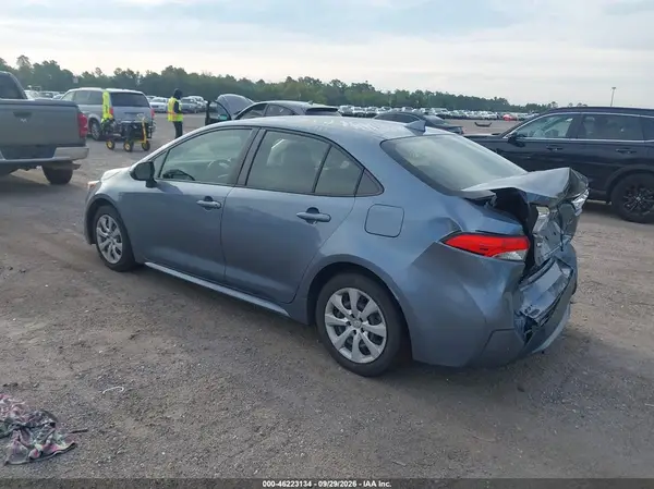 JTDEPMAE1N3011842 — 2022 Toyota Corolla, фото 3 с аукциона IAAI, Задняя часть