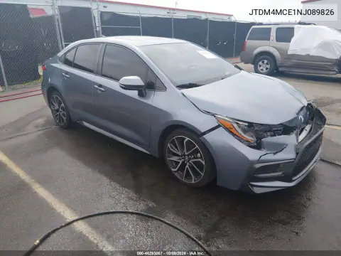 2022 Toyota Corolla Se 6Mt VIN JTDM4MCE1NJ089826 фото 2