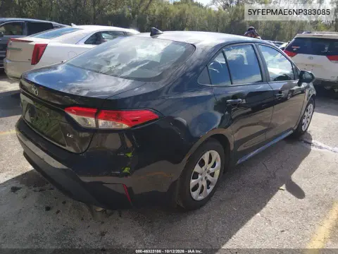2022 Toyota Corolla Le VIN 5YFEPMAE6NP383085 фото 5