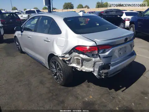 JTDS4MCE9N3510655 — 2022 Toyota Corolla, фото 4 с аукциона IAAI, Сзади слева