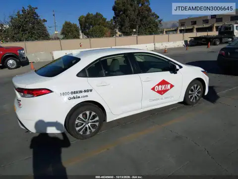 JTDEAMDE0N3006645 — 2022 Toyota Corolla, фото 5 с аукциона IAAI, Естественный износ