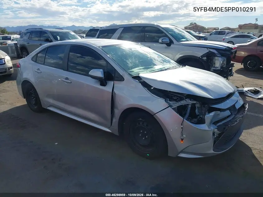 2023 Toyota Corolla Le VIN 5YFB4MDE5PP010291 фото 2