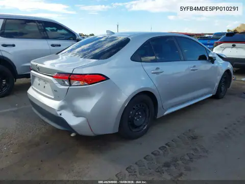 2023 Toyota Corolla Le VIN 5YFB4MDE5PP010291 фото 5