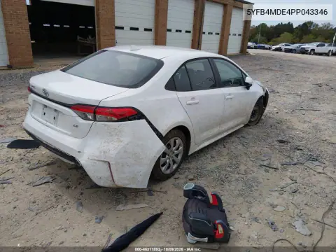 2023 Toyota Corolla Le VIN 5YFB4MDE4PP043346 фото 5