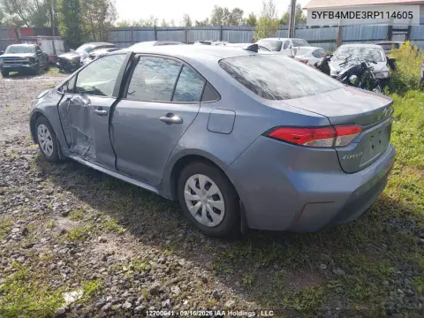 2024 Toyota Corolla L VIN 5YFB4MDE3RP114605 фото 4