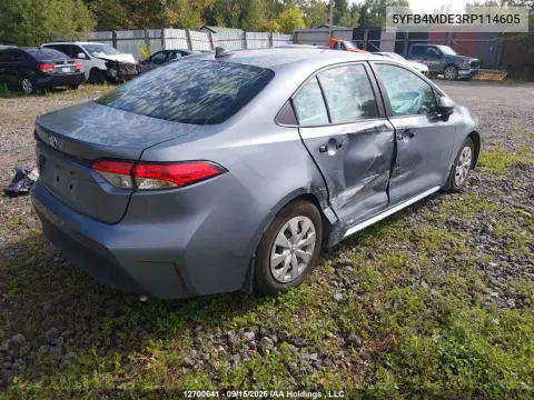 2024 Toyota Corolla L VIN 5YFB4MDE3RP114605 фото 5