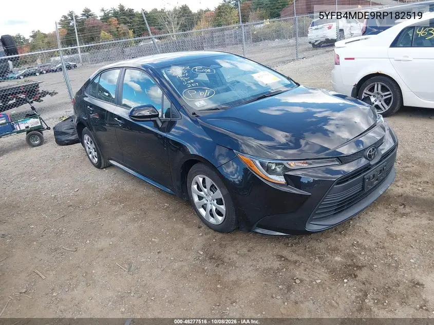 2024 Toyota Corolla Le VIN 5YFB4MDE9RP182519 фото 2
