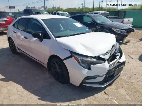 2024 Toyota Corolla Se VIN 5YFS4MCE5RP186388 фото 1