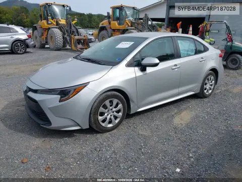 2024 Toyota Corolla Le VIN 5YFB4MDE4RP187028 фото 3