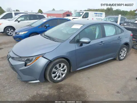 2024 Toyota Corolla Le VIN 5YFB4MDE9RP146037 фото 3
