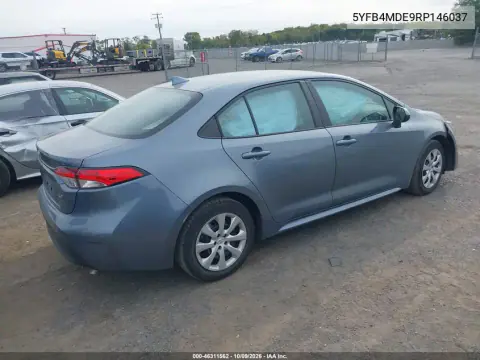 2024 Toyota Corolla Le VIN 5YFB4MDE9RP146037 фото 5