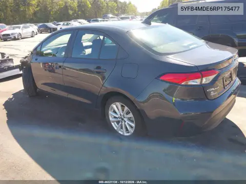 2024 Toyota Corolla Le VIN 5YFB4MDE6RP175477 фото 4