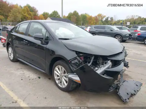 JTDBDMHE7R3016504 — 2024 Toyota Corolla, Передняя часть, фото до ремонта