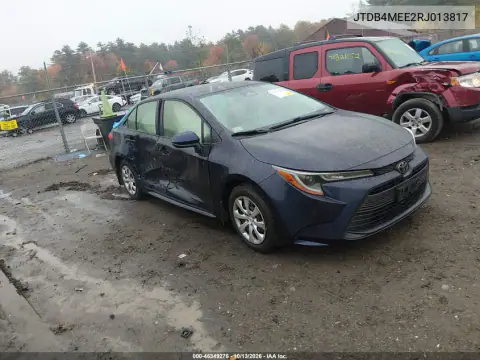 JTDB4MEE2RJ013817 — 2024 Toyota Corolla, Правая сторона, фото до ремонта