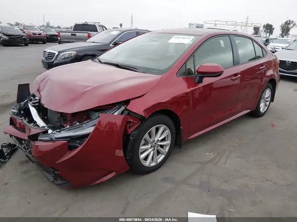 JTDBCMFE9S3108466 — 2025 Toyota Corolla, фото 2 с аукциона IAAI, Передняя часть