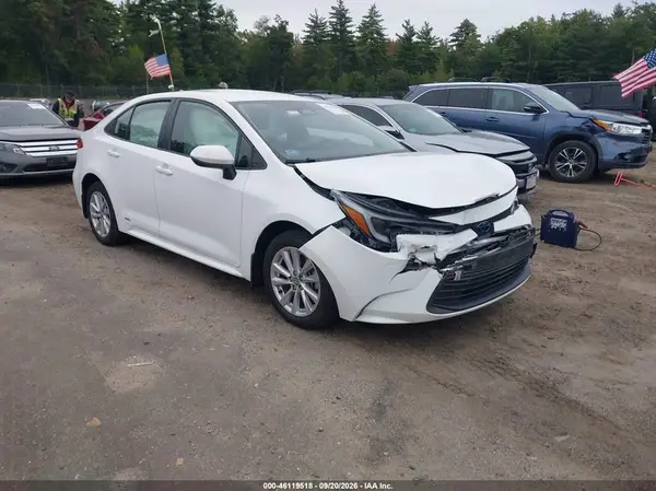 JTDBDMHE9SJ011631 Toyota Corolla 2025 — повреждение Передняя часть, фото до ремонта