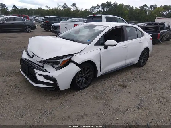 5YFS4MCE1SP246270 — 2025 Toyota Corolla, фото 2 с аукциона IAAI, Передняя часть