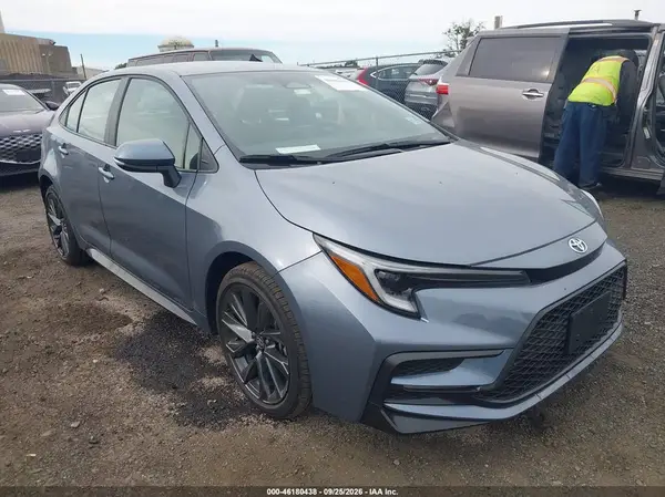 5YFS4MCE3SP246173 — 2025 Toyota Corolla, Передняя часть (Front End), фото до ремонта