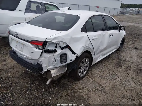 5YFB4MDE5SP307148 — 2025 Toyota Corolla, фото 4 с аукциона IAAI 14.10.2026, Естественный износ