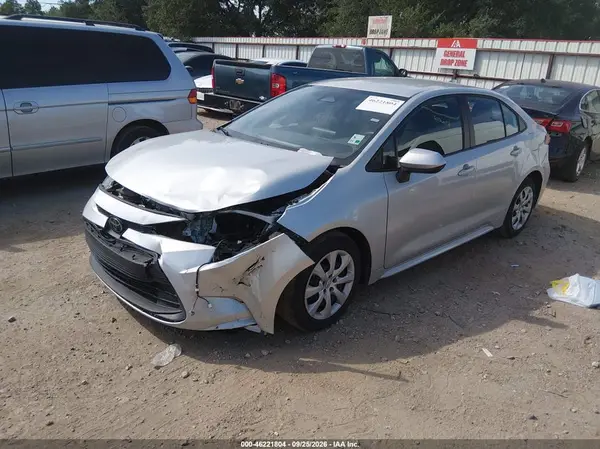5YFB4MDE8SP295433 — 2025 Toyota Corolla, фото 2 с аукциона IAAI 01.10.2026, Передняя часть