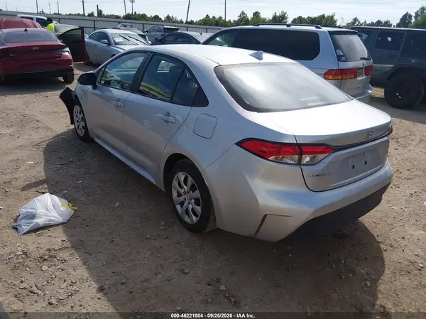 5YFB4MDE8SP295433 — 2025 Toyota Corolla, фото 3 с аукциона IAAI 01.10.2026, Передняя часть