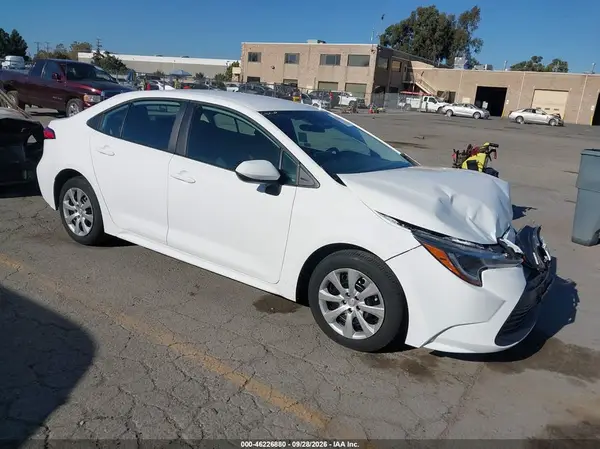 5YFB4MDE8SP283556 — 2025 Toyota Corolla, Передняя часть (Front End), фото до ремонта