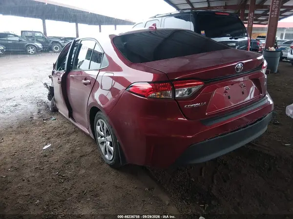 5YFB4MDE9SP347376 — 2025 Toyota Corolla, фото 3 с аукциона IAAI, Передняя часть