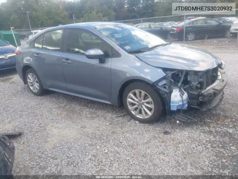 2025 Toyota Corolla Hybrid Le VIN JTDBDMHE7S3020932 фото 2