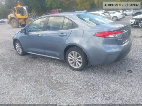2025 Toyota Corolla Hybrid Le VIN JTDBDMHE7S3020932 фото 4