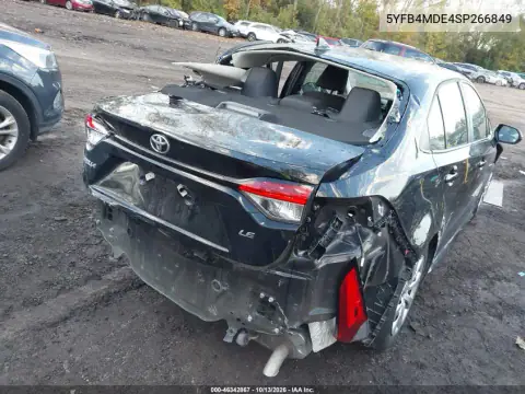 2025 Toyota Corolla Le VIN 5YFB4MDE4SP266849 фото 5