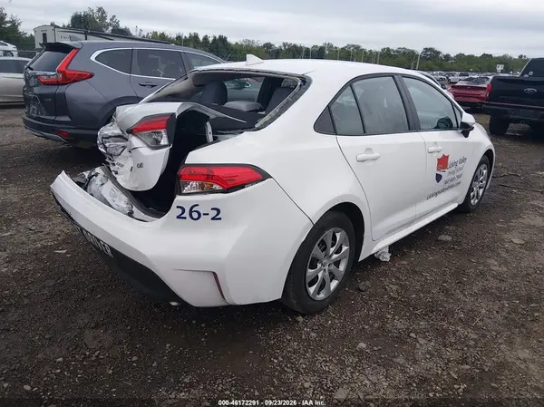 5YFB4MDE6TP373726 — 2026 Toyota Corolla, фото 4 с аукциона IAAI, Задняя часть