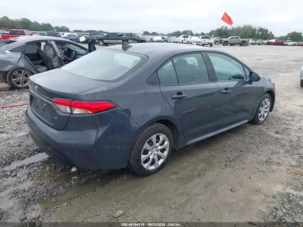 5YFB4MDE4TP443062 — 2026 Toyota Corolla, фото 4 с аукциона IAAI 30.09.2026, Задняя часть слева