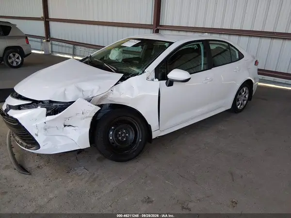 5YFB4MDE6TP502077 — 2026 Toyota Corolla, фото 2 с аукциона IAAI, Передняя часть