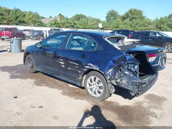 5YFB4MDE7TP402912 — 2026 Toyota Corolla, фото 3 с аукциона IAAI, Задняя часть
