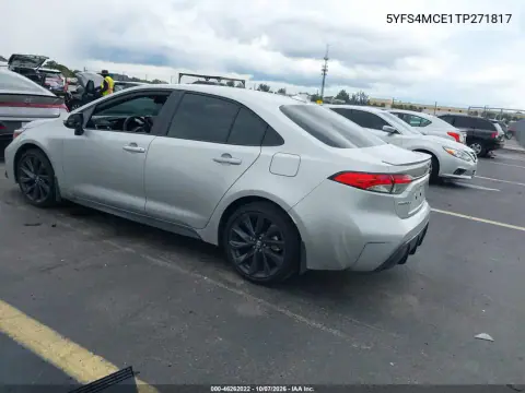 2026 Toyota Corolla Se VIN 5YFS4MCE1TP271817 фото 3